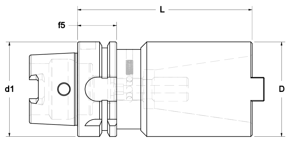 HSK to Steep Taper Adapters