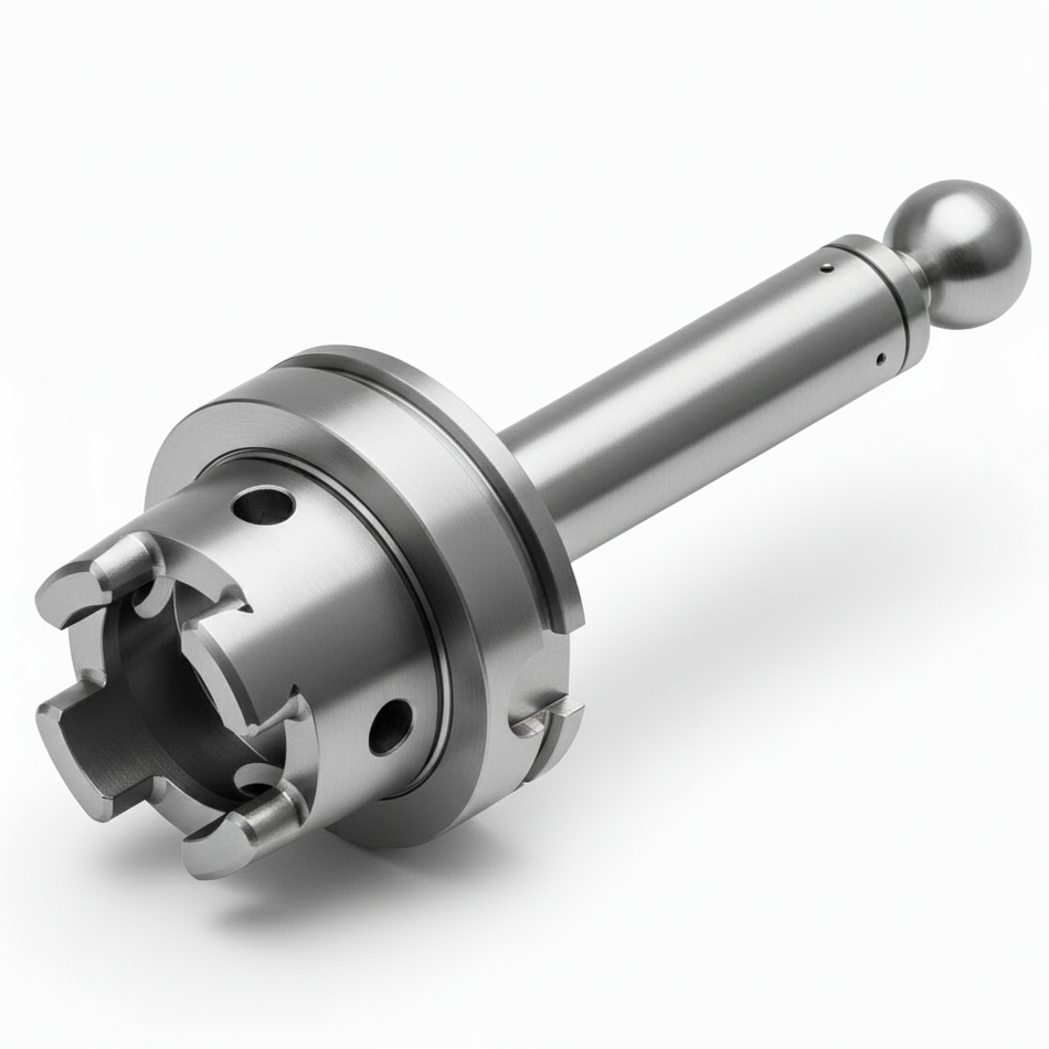 Ball-End Runout Arbor, HSK 100