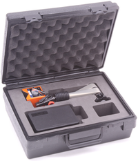 Kit w/ High-Stiffness Base, 0.00005" Indicator, Carrying Case